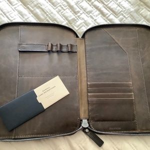 Shinola Leather Tech bag